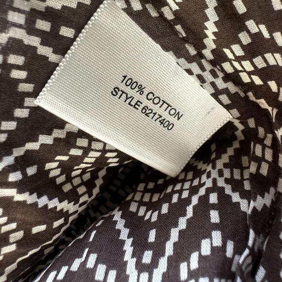 Tory Burch Maxi Dress Size 4 Brown Sleeveless Embellished Bronze Sequins - Picture 10 of 13